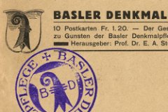 Archivalien aus dem Archiv der Kantonalen Denkmalpflege