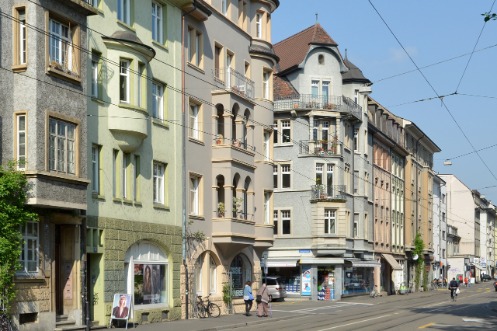 Basel. Elsässerstrasse